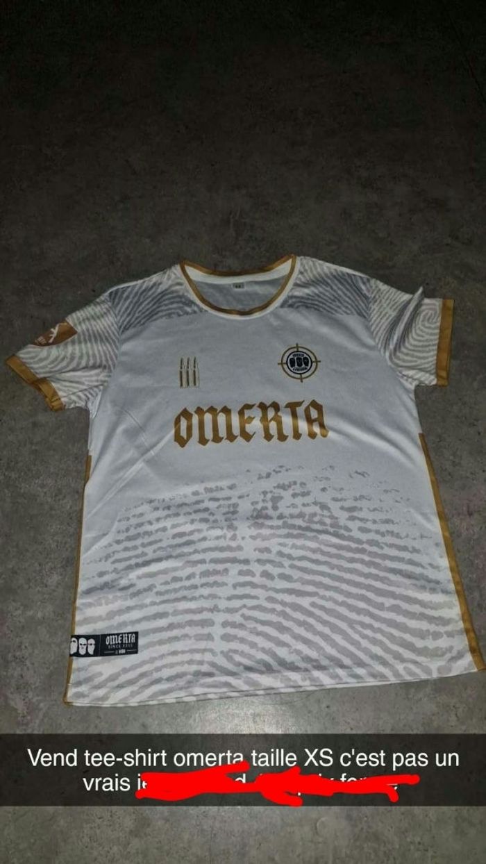 Tee-shirt omettant xs