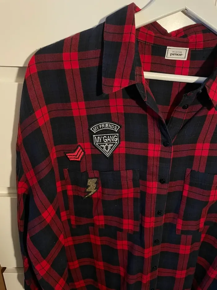 Chemise à carreaux - photo numéro 2