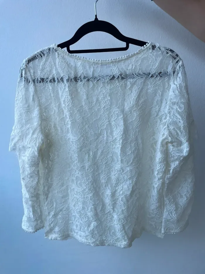 Chemise en dentelle promod - photo numéro 2