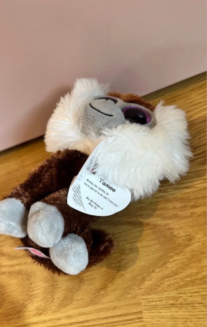 Petite Peluche Ty Beanie Boos Singe - neuve avec étiquette - photo numéro 6