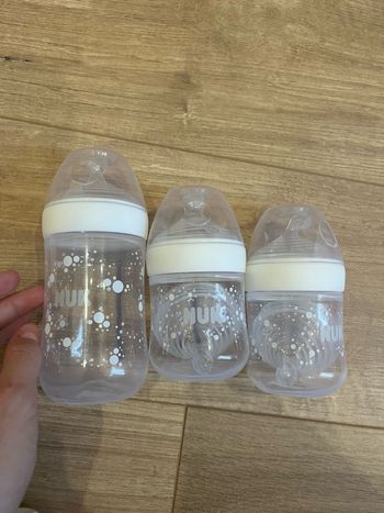 Lot de 3 biberons NUK