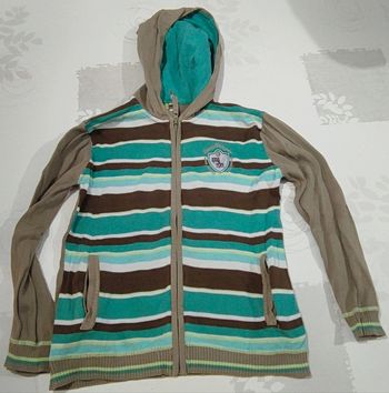 Gilet zippé T : 8 ans