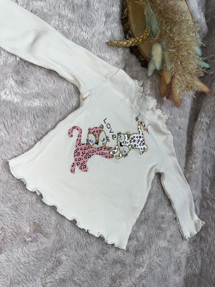 T shirt manches longues 6 mois