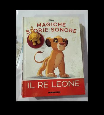 Il re Leone Magiche storie sonore deagostini Audioconte magique Disney Altaya italien audio conte