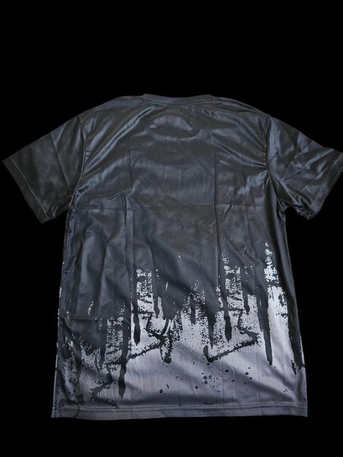 Tee-shirt Léopard Noir et Blanc - 36/S- NEUF - photo numéro 3