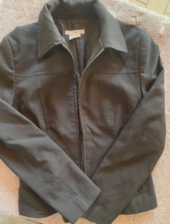 blazer noir ZARA Basic  - taille M - chic intemporel & élégant