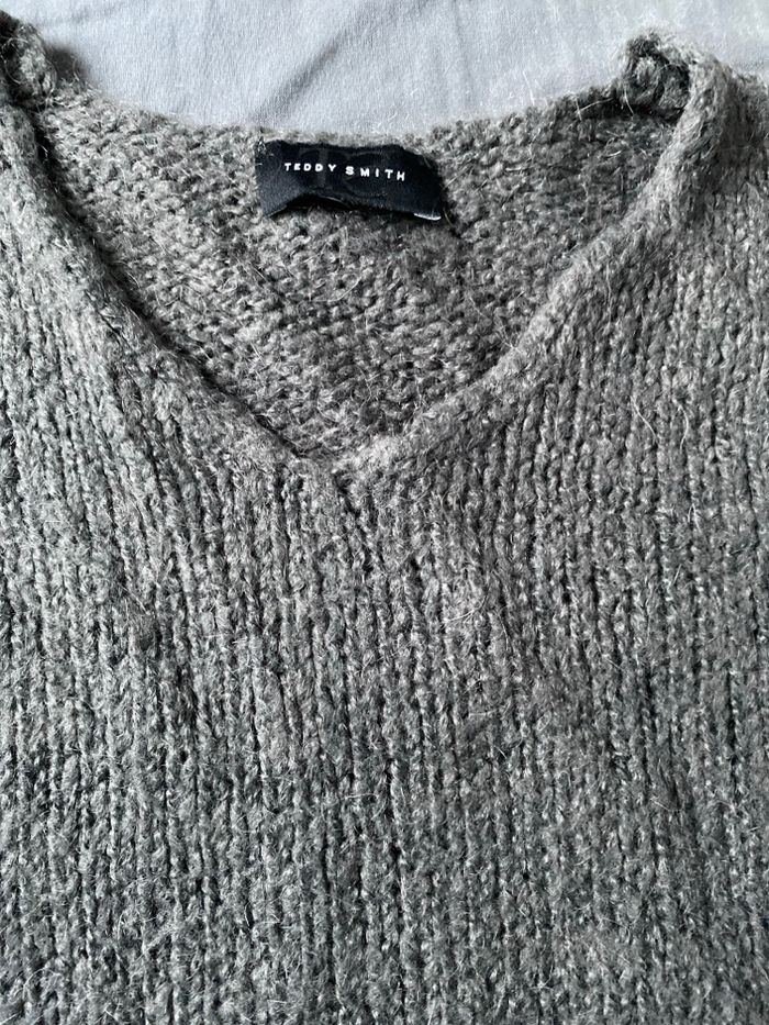 Pull col V fille Teddy Smith - photo numéro 2