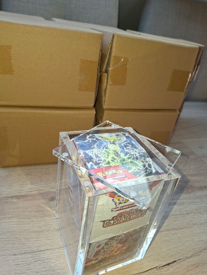 Lot de 10 acryliques premium demi display Pokémon aimantée épaisse 8mm - photo numéro 6