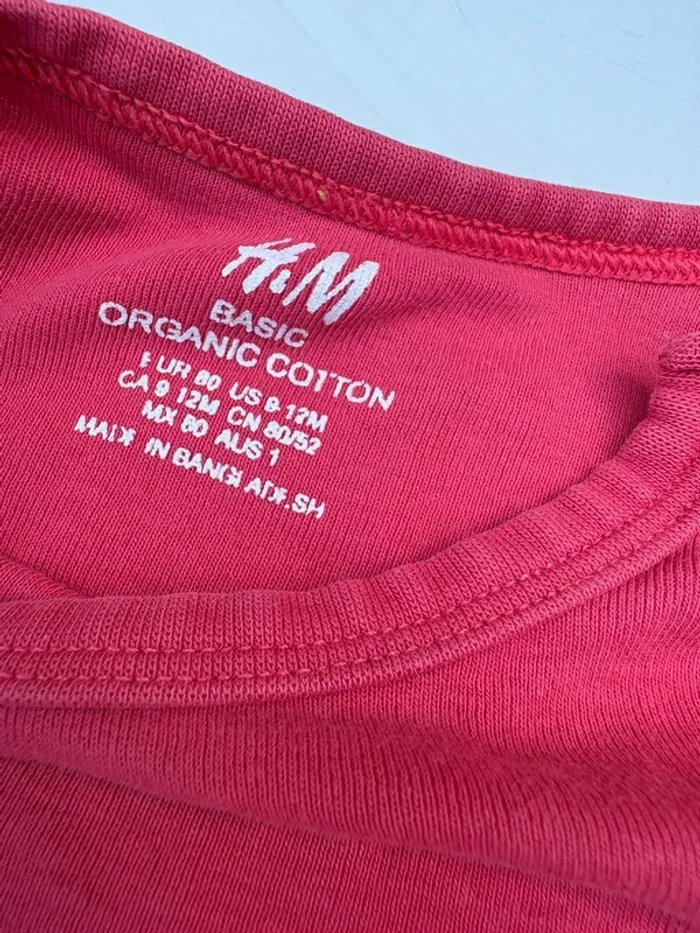 Lot body H&M 9-12 mois - photo numéro 2