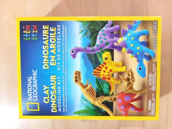 Dinosaures à modeler National Geographic