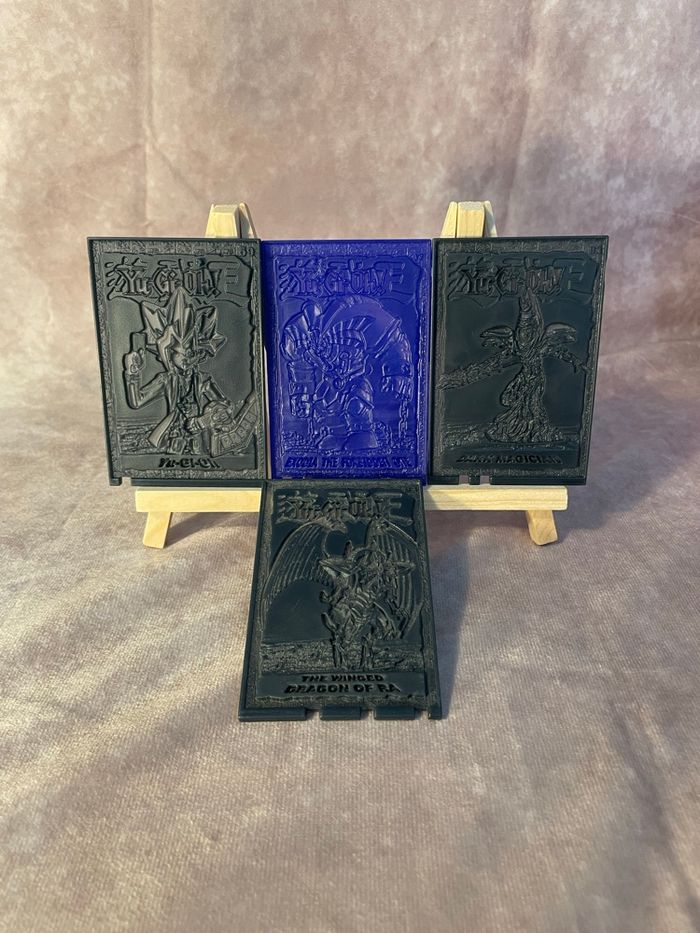 4 cartes Yu-Gi-Oh - année 1996