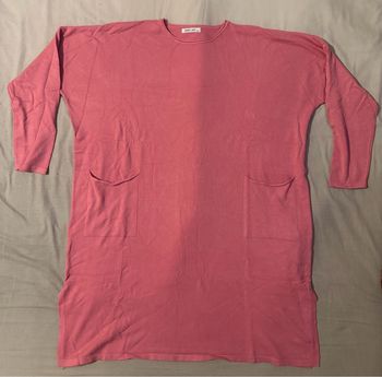 Tunique rose avec poches, Sweet Lady, Taille S/M