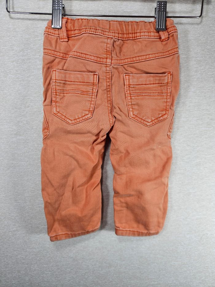 Pantalon orange tape a l'œil 9 mois - photo numéro 4