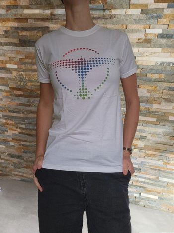 Tee-shirt manches courtes Dj Tiesto blanc neuf