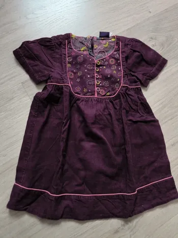 Robe manches courtes. Automne/Hiver. Sergent Major. 4ans.