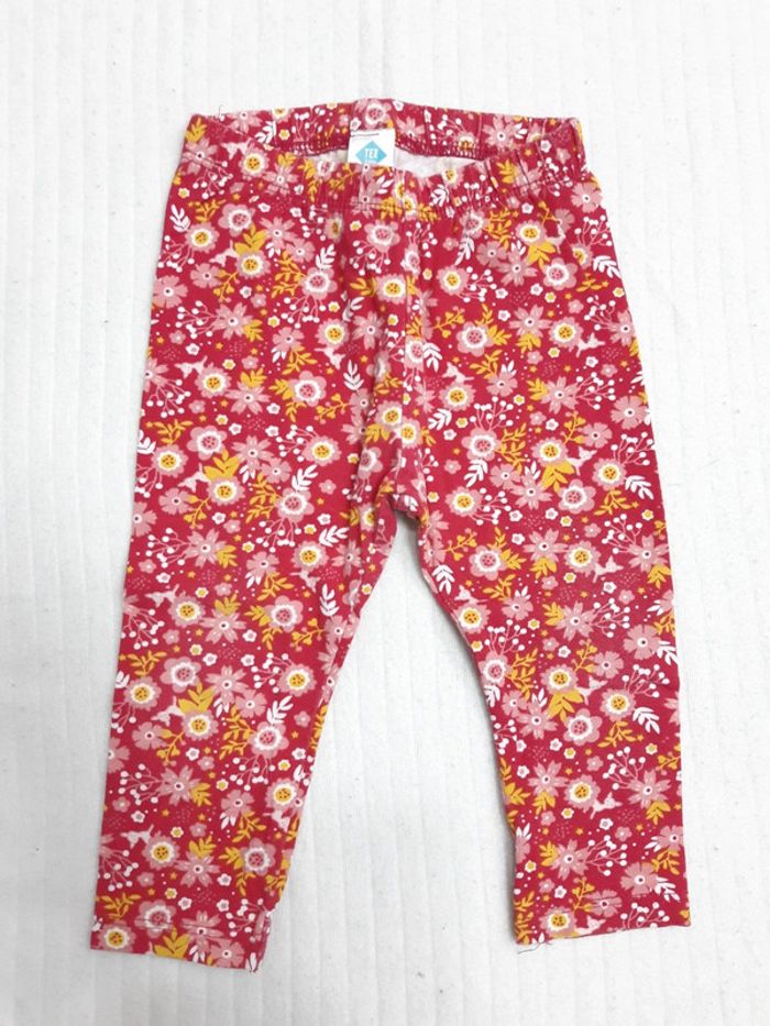 Tenue gilet rose, haut manches longues Winnie et legging 9 mois - photo numéro 7