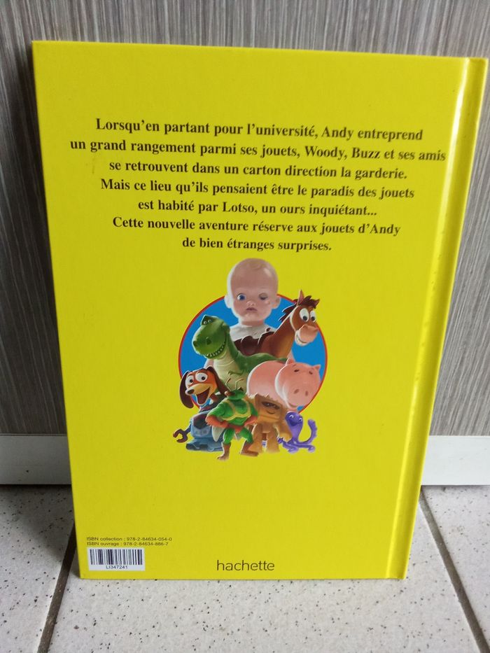 Livre Disney club du livre toy story 3 - photo numéro 2