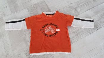 Tee-shirt manches longues Taille 12 mois