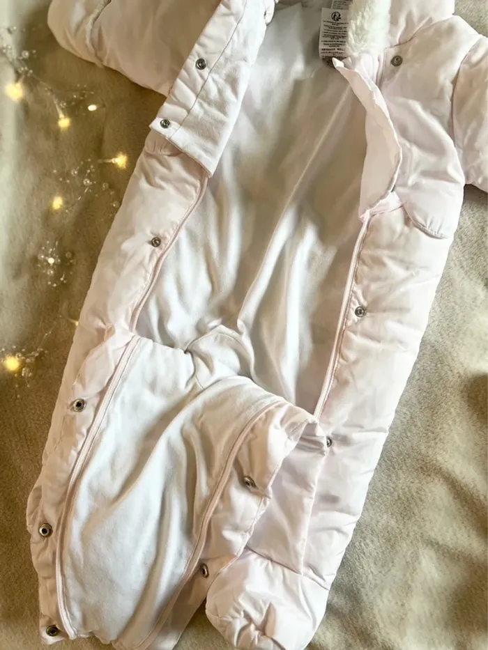 Combinaison pilote rose pale 6 mois - Jacadi - photo numéro 5