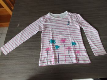 T-shirt manches longues fille 8 ans