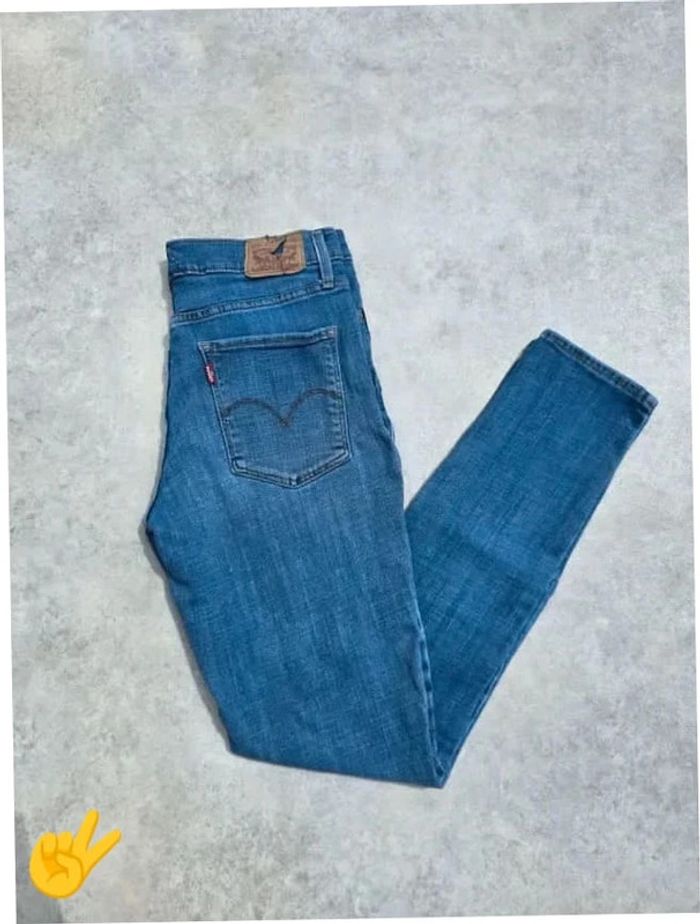 Jean Levi's 311 W29|FR38 L30 coupe droite Bleu Femme-Women