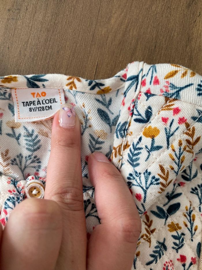 Haut manche longe tape à l’œil 8 ans fille - photo numéro 3