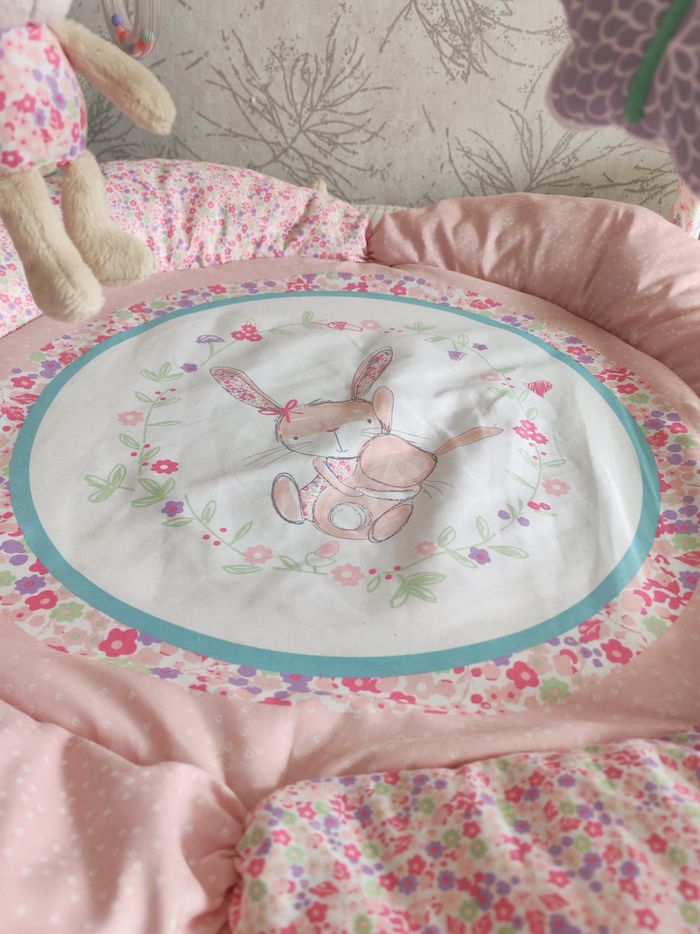 Tapis d'éveil rose en excellent état - photo numéro 3