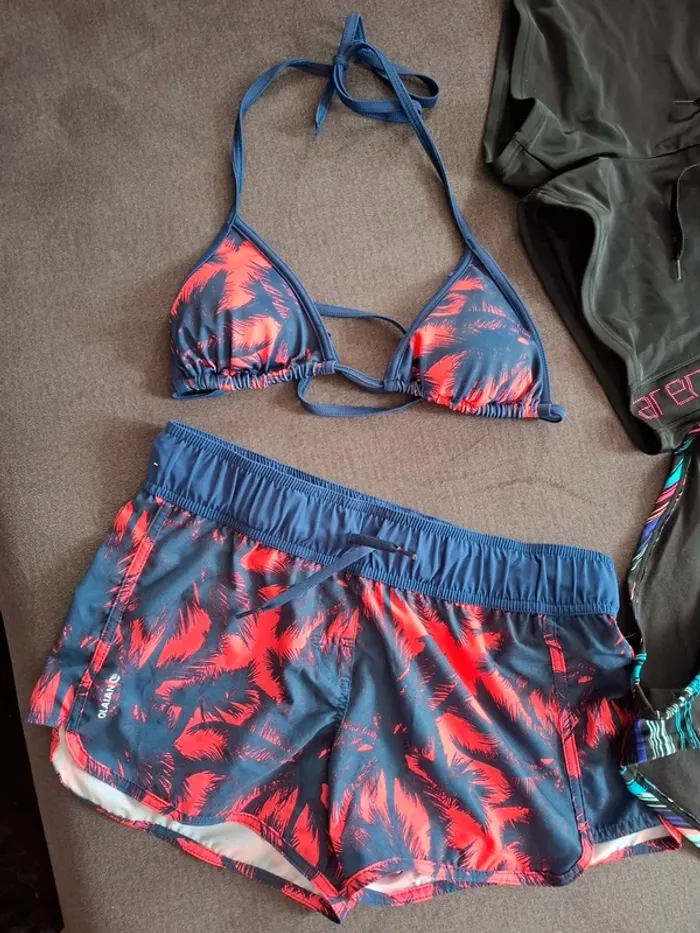 Lot de 3 maillots de bain 2 pièces femme taille M décathlon - photo numéro 5