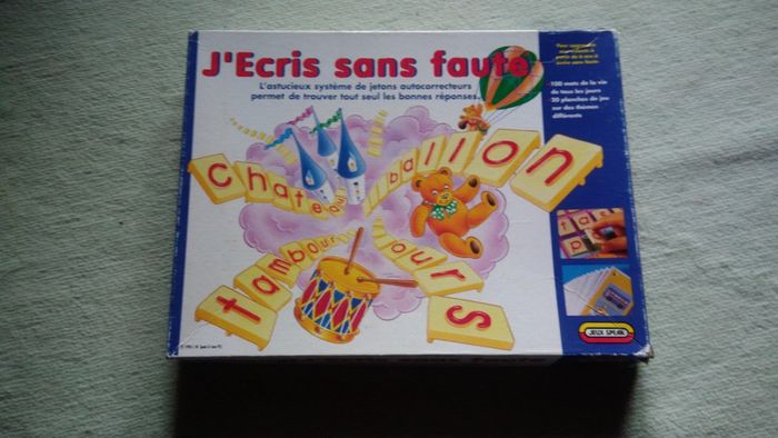 Jeu éducatif pour apprendre à écrire
