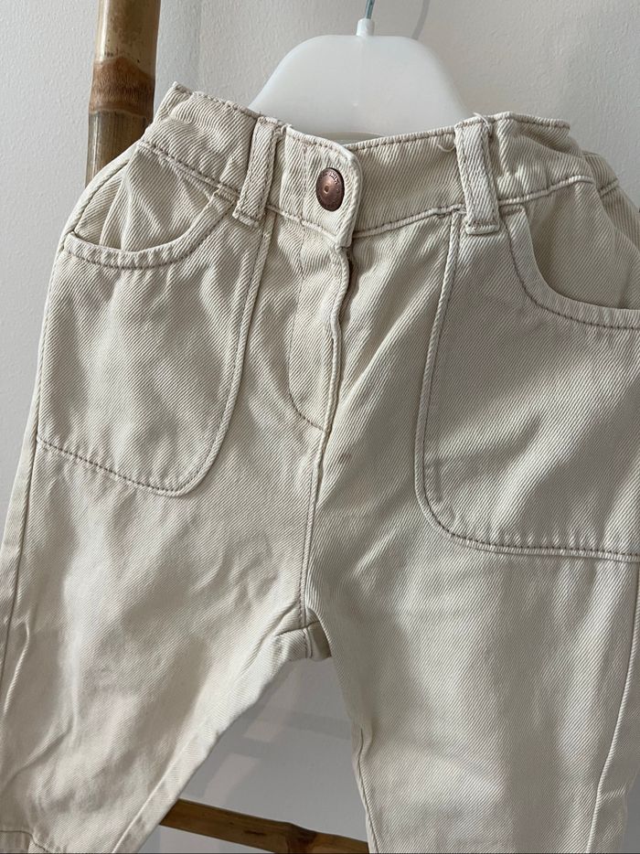Jean boyfriend beige - photo numéro 2