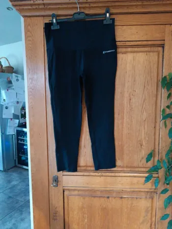 Legging sport femme 7/8 noir Energetics