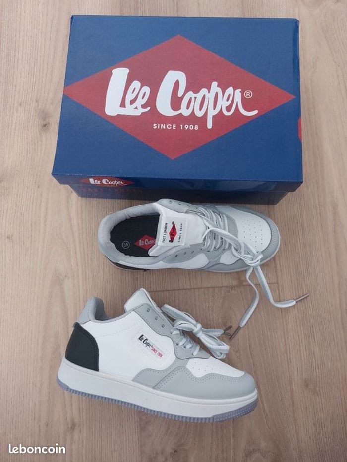 Baskets sneakers garçon Lee Cooper taille 35 - photo numéro 4