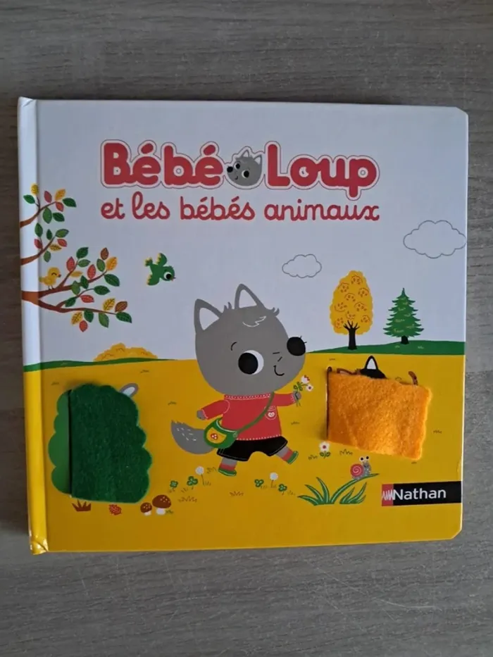 Livre bébé loup et les bébés animaux