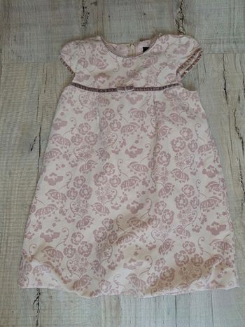 Robe beige fille 18 mois