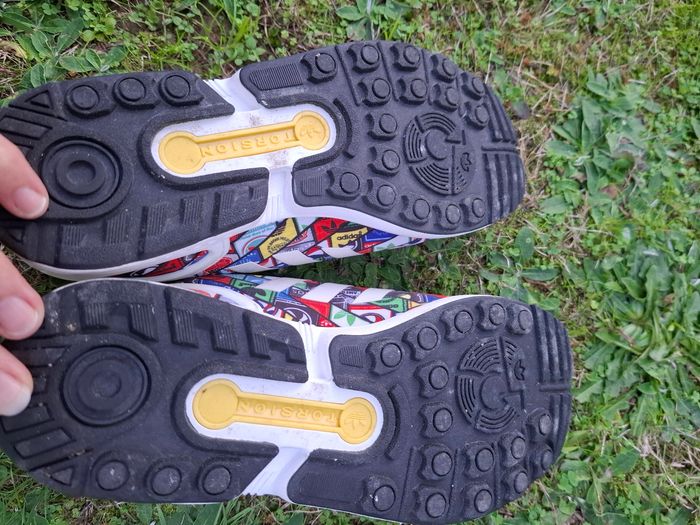 Baskets Adidas colorées Torsion  ZX PLUS - photo numéro 5