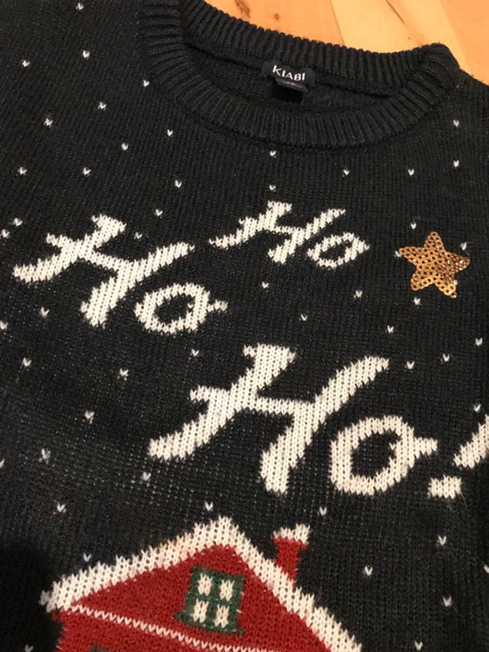 Pull d’hiver marine très doux 8 Ans - photo numéro 2