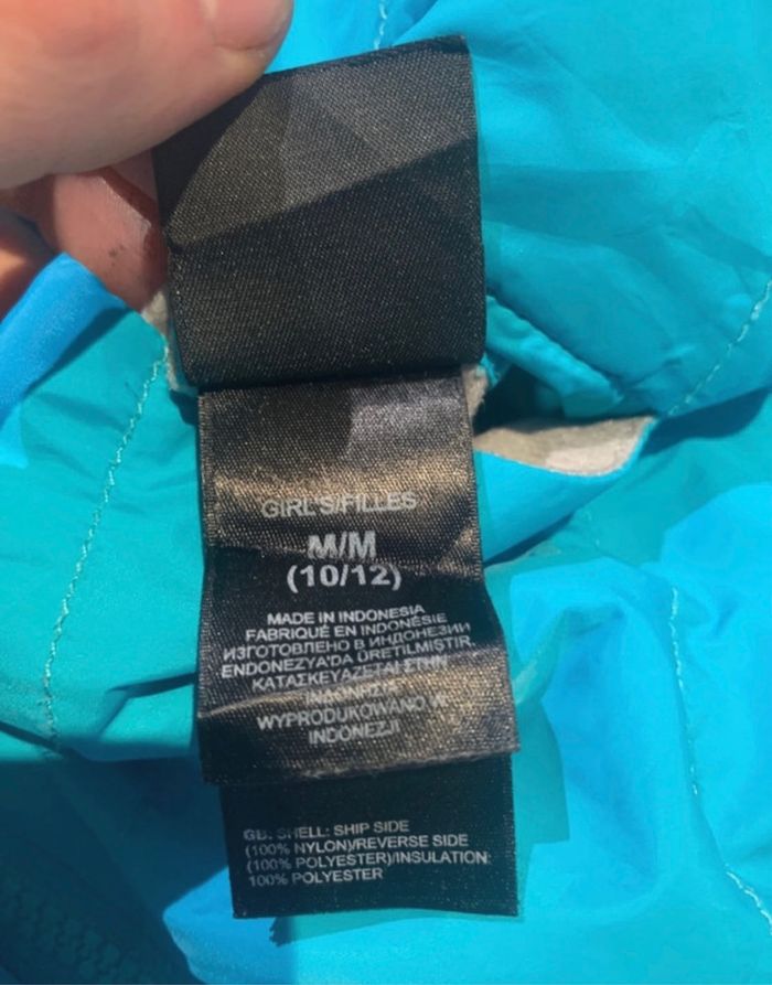 Polaire The North Face réversible 10/12 ans , bleu/gris - photo numéro 6