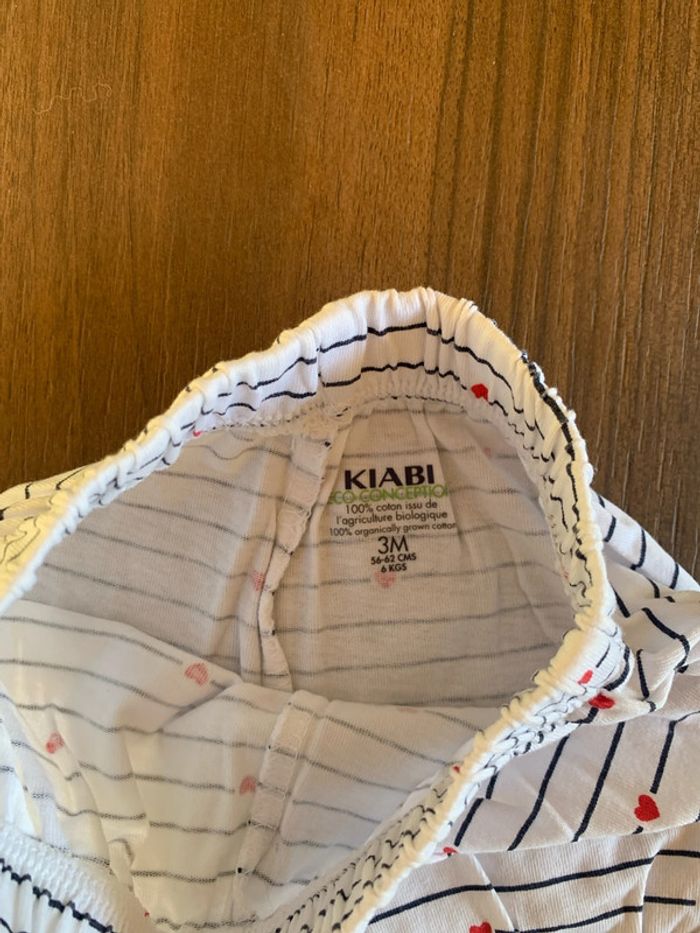 Culotte Kiabi 3 mois cœurs - photo numéro 2