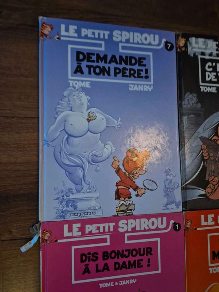 Lot de 4 bandes dessinées Le petit spirou - photo numéro 2