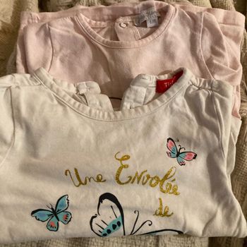 Lot tee-shirts 6 mois