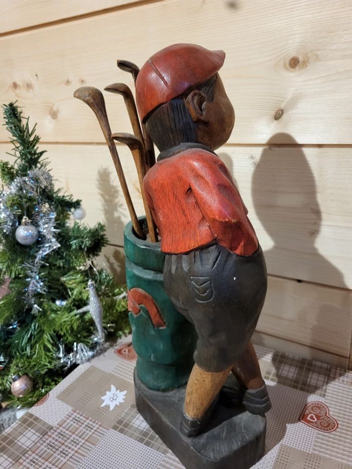 Figurine golf bois - photo numéro 5