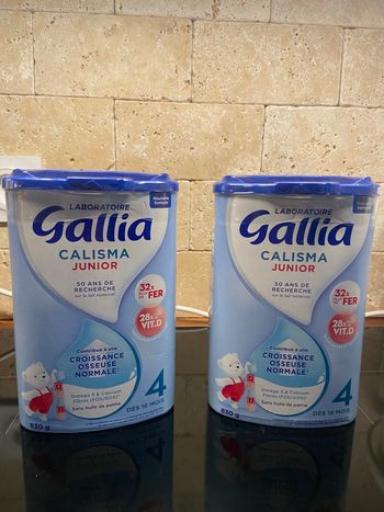Lait de croissance 4 Calisma Junior GALLIA 