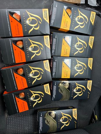 90 Café dosettes nespresso l’or