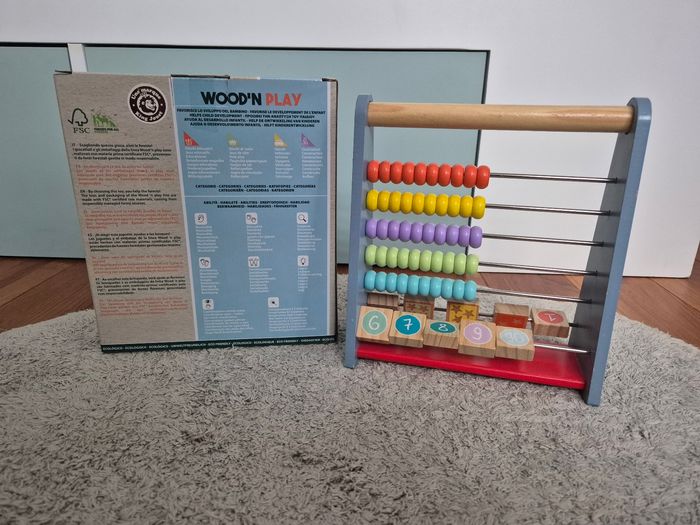 Boulier bois Abacus Montessori - photo numéro 2