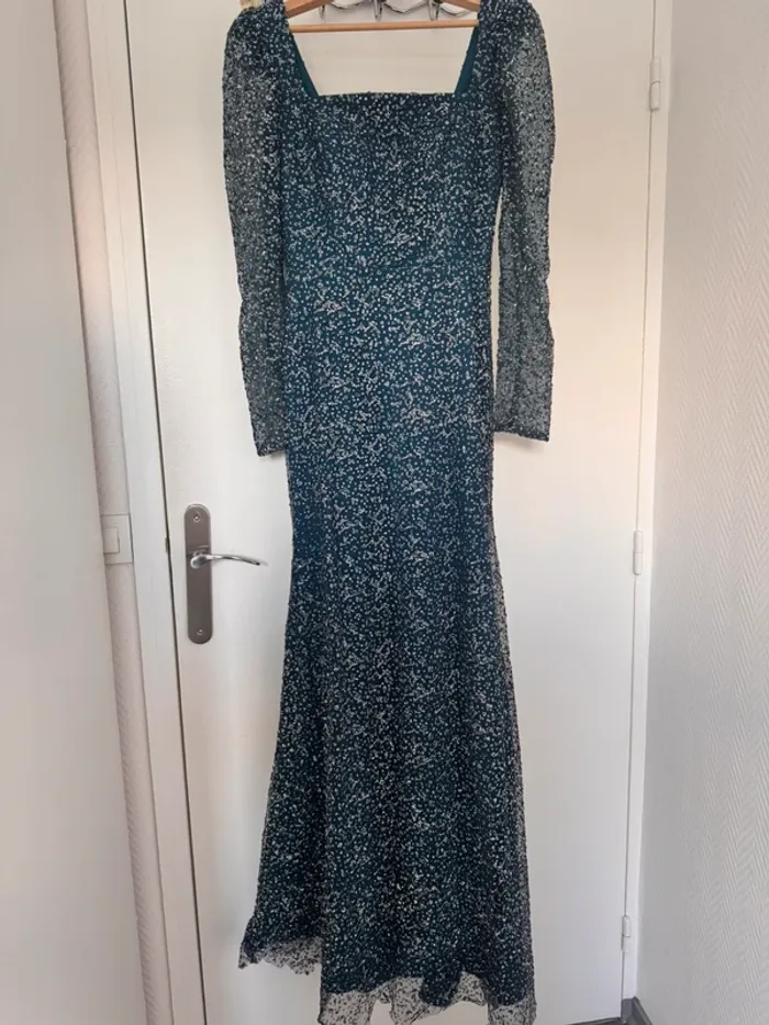 Robe de soirée / mariage / baptême - photo numéro 2