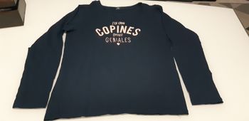 Tee-shirt taille 12 ans manches longues copines