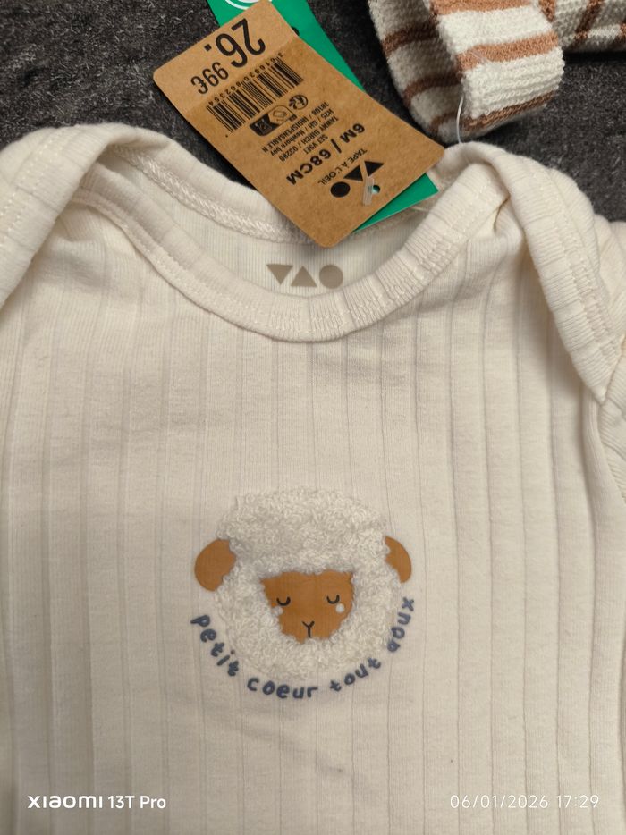 Ensemble 2 pièces garçon 6 mois Tao - photo numéro 8