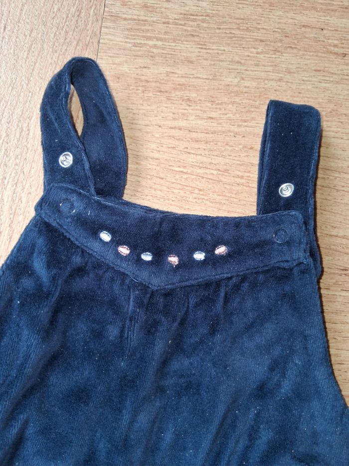 Robe velours bleue - photo numéro 2