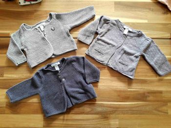 Lot gilets Obaïbi  3mois