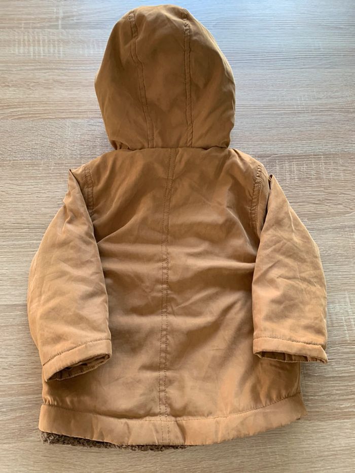 Manteau hiver doublé sherpa 18 mois - photo numéro 2